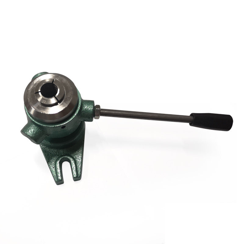 手动夹座立式机型攻牙分度