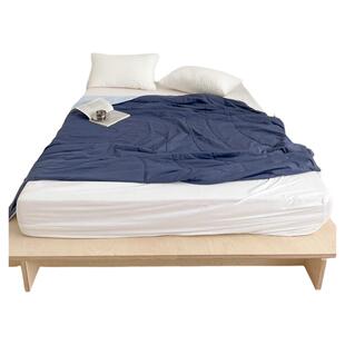 我的小海 A类冰皮被夏凉被黑科技凉感空调被夏季亲肤海洋色系蓝色