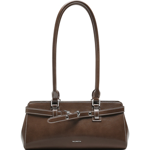 Valuncica/华伦西亚法棍包轻奢腋下包包女牛皮小众设计手提枕头包