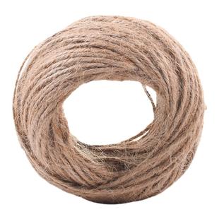 彩色复古风diy手工编织材料捆绑绳家用照片墙吊牌装饰绳子细麻绳