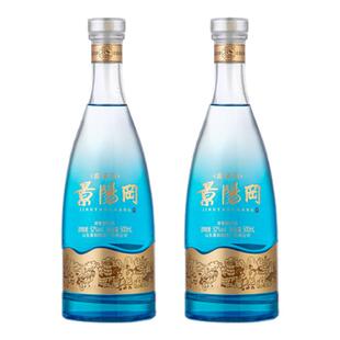 景阳冈52度高粱酒浓香型粮食白酒500ml*2瓶装