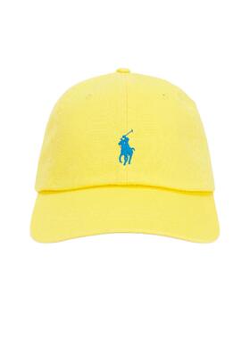 Polo Ralph Lauren拉夫劳伦秋冬新品亮黄色休闲遮阳棒球帽REVOLVE