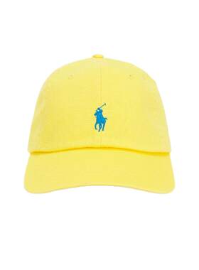 Polo Ralph Lauren拉夫劳伦秋冬新品亮黄色休闲遮阳棒球帽REVOLVE