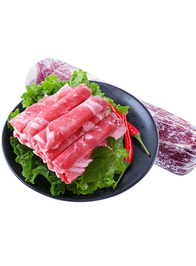 千户侯右玉有机羊肉卷火锅食材
