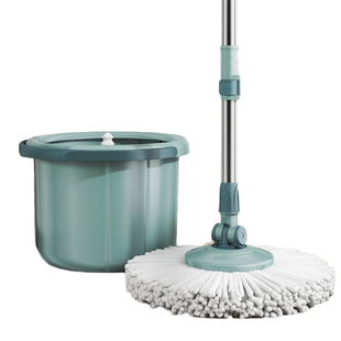 拖把旋转家用一拖净干湿两用2025新款懒人单桶免手洗自拧水拖把布