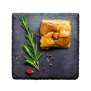 天然岩西餐石盘黑色石板盘子牛排盘寿司盘岩石板甜品日式创意餐具