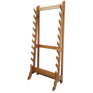 多层兵器展示架落地刀剑架子剑托武器架笛箫架子鱼竿灯管架道具架