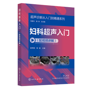 超声诊断从入门到精通系列 妇科超声入门 配视频讲解 超声入门影像读片指南 超声断面图体位图手绘示意图 医学影像参考书