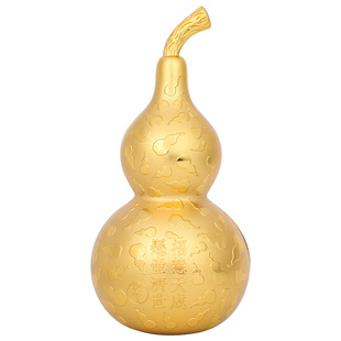 2026马年李居明吉祥物九运悬壶济世金葫芦摆件客厅保平安健康摆设