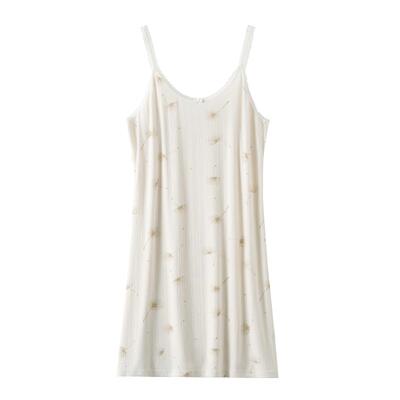 红豆香氛疗愈吊带睡裙女性感夏季凉感小海风莫代尔度假连衣裙新款