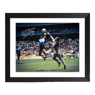 阿根廷队马拉多纳上帝之手相框照片墙酒吧装饰足球球迷礼品摆件