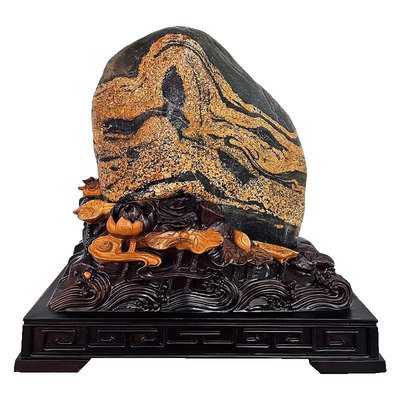 泰山石敢当镇宅天然原石摆件客厅