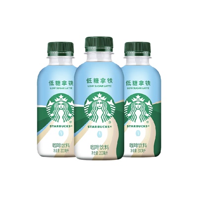星巴克即饮咖啡200ml×3瓶×1组