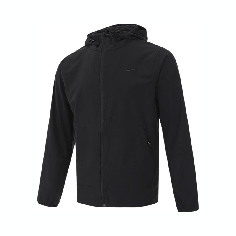 NIKE耐克男子运动宽松休闲健身梭织连帽夹克外套FB7552-010