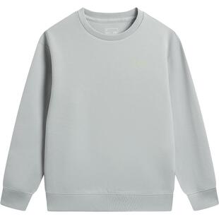 李宁儿童卫衣2026新款春夏款男童装女孩中大童宽松上衣青少年春装