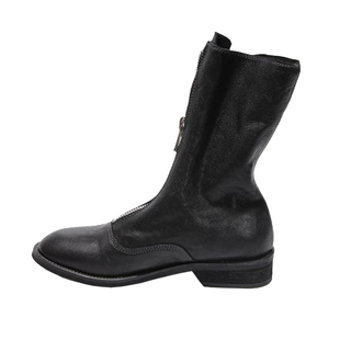 特价断码处理  羊皮guidi靴310真皮短靴鬼帝女靴内增高马丁靴女40