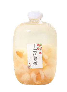 500ml透明pet食品级塑料瓶果酒50