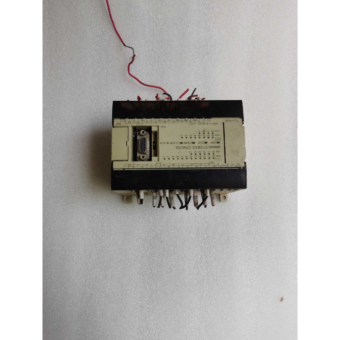 议价二手拆机欧姆龙PLC,CPM2AH-30R-A功能正常,