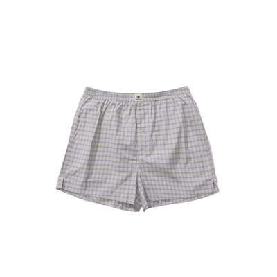 瞬时山野Monterest全棉松紧腰微撞色短裤宽松休闲脚口开衩阿罗裤