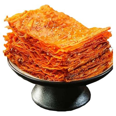 平江大辣片美味豆皮辣如颜有嚼劲童年手撕香辣条网红零食小吃口味