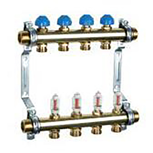 美国沃茨分水器地暖分水器水暖分集水器地暖温控器家用地暖电磁阀