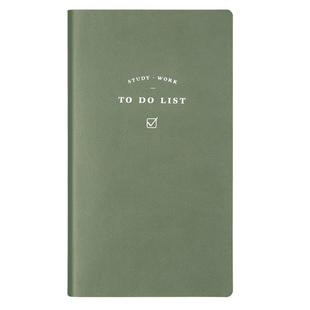 卡杰todolist计划本自律打卡本随身手帐本便携记事本简约ins风笔记本小本子手账本效率手册迷你口袋本可定制