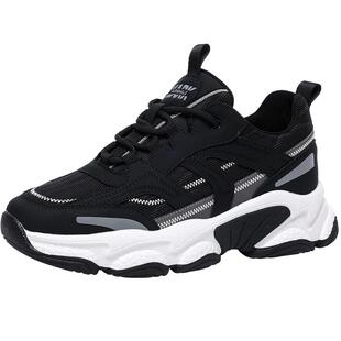 马克华菲男鞋2026新款冬季男士运动鞋休闲鞋老爹鞋男增高鞋子男款