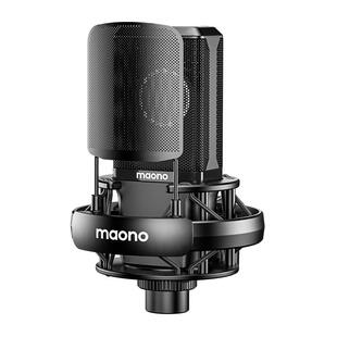 Maono闪克直播电容麦克风大振膜PM500唱歌专用录音k歌闪客话筒