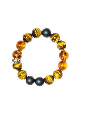 天然黄虎眼黄塔晶手串｜精致礼盒