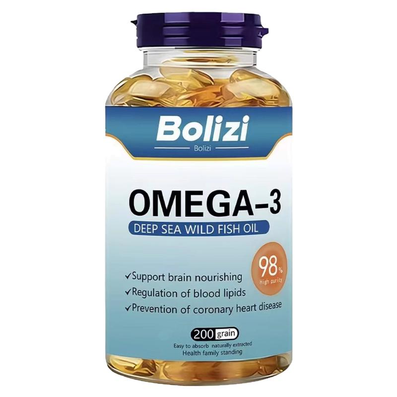 深海鱼油98%高纯度omega3情绪鱼油进口欧米伽澳洲中老年EPA/DHA大