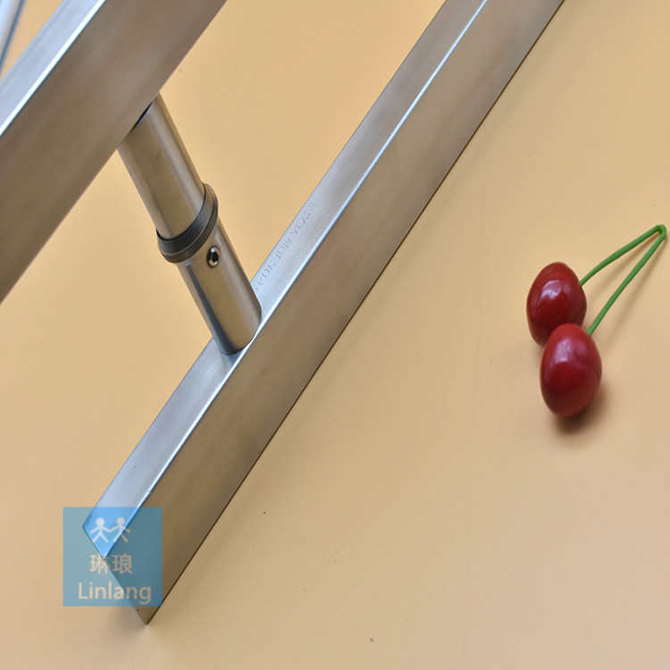 玻璃大门拉手 防盗门木门推拉有框门拉手 不锈钢拉丝304方管把手