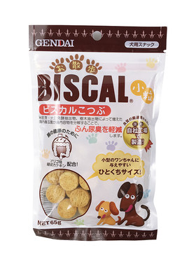 【小咪咪】日本进口犬猫除臭保护肠胃功能性饼干65g狗狗去臭零食