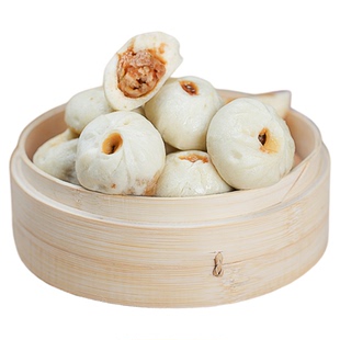 王继莲&越稽联名款非遗老面黑猪肉小笼包鲜肉包