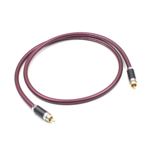 MPS75欧HIFI同轴线6N单晶铜镀银