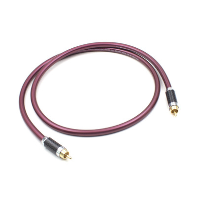 MPS75欧HIFI同轴线6N单晶铜镀银