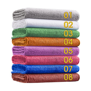 4d厨房管理毛巾饭店擦桌子酒店专用抹布分类标签商用餐饮洗碗麻布