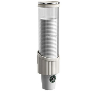 一次性杯子取杯器壁挂式水杯收纳吧台置物架饮水机旁高级放纸杯架