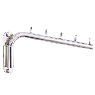 免打孔挂衣钩不锈钢活动衣钩浴室挂钩衣帽钩卧室墙壁收纳衣服钩子