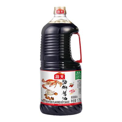 海鲜酱油1.75l*2瓶添加黄豆生抽