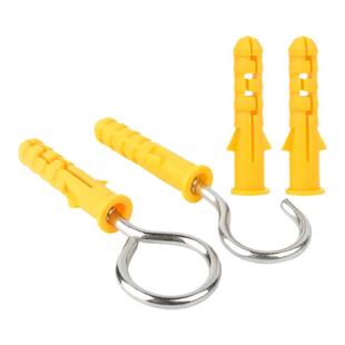 304不锈钢羊眼螺丝钉羊眼钩灯钩膨胀挂钩吊环自攻螺丝铁问号勾子