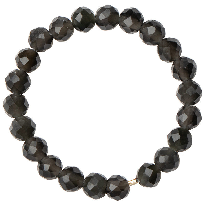 3mm极细黑尖晶石戒指百搭简约