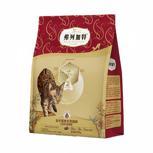 弗列加特猫粮试吃装成猫幼猫奶糕主食冻干宠物零食猫罐头猫尝鲜装