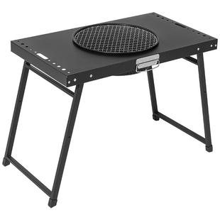 围炉煮茶桌烧烤架户外碳烤炉庭院围聚炭火煮茶烤火炉套装器具全套