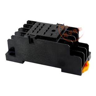 MY4NJ小型中间电磁继电器PYF14A底座HH54P座子4路24V时间插座14脚