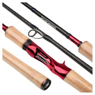 21款禧玛诺红蝎scorpion翘嘴小沙湖拉泛用远投路亚竿进口碳素鱼竿