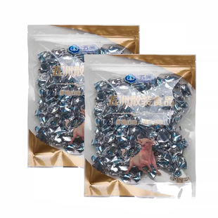 五洲原切牛肉干糖果粒装250g蒙城特产风干即食休闲小零食独立包装