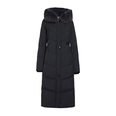 JESSIE量感90鸭绒毛领连帽羽绒服