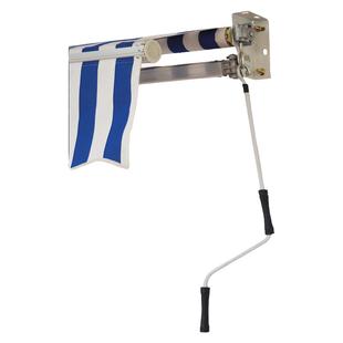 手摇蓬雨棚配件手摇杆遮阳棚摇把伸缩雨篷转动杆车库门手摇控制器