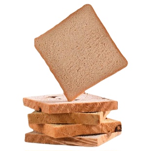 八千步全麦面包吐司早餐面包片无糖精代餐饱腹粗粮低脂食品南瓜