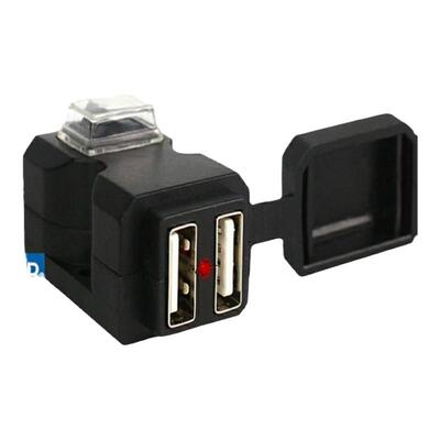 usb摩托车改装防水12v-90v充电器